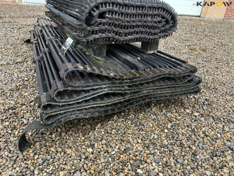 Chain and belt for potato harvester 12