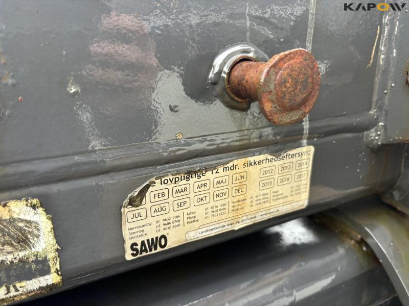 Trailer with multilift hooklift 36