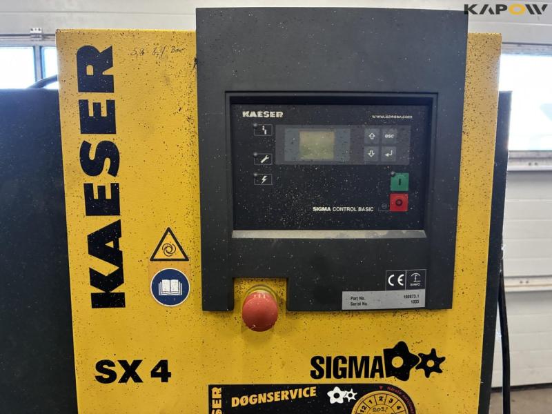 Kaeser SX4 screw compressor 9