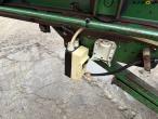Potato planter with belt spreader 23