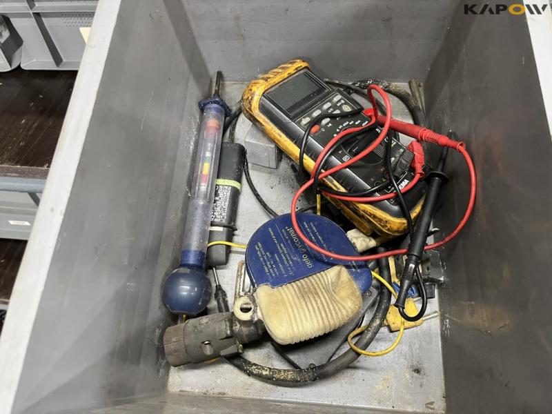 Boxes with tools and spare parts 24