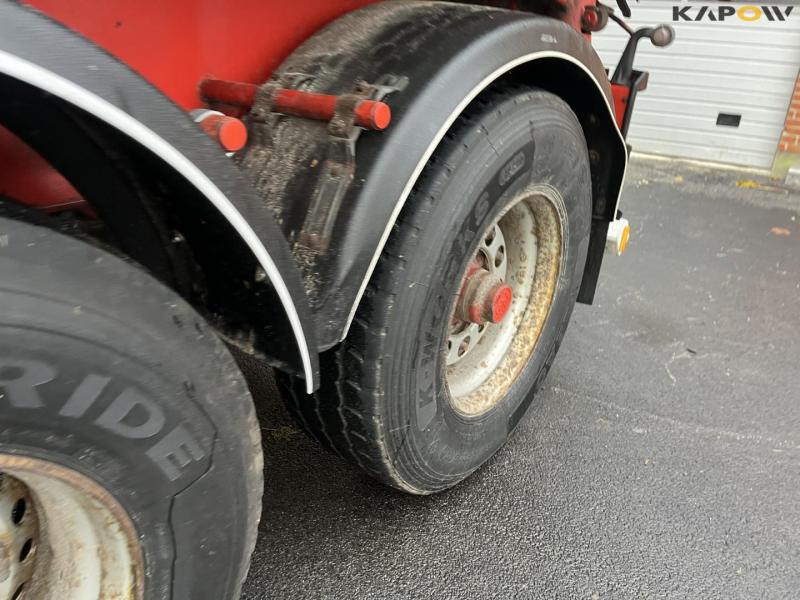 Kel-Berg tipper trailer with tarpaulin 13