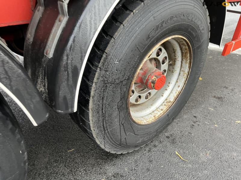 Kel-Berg tipper trailer with tarpaulin 18