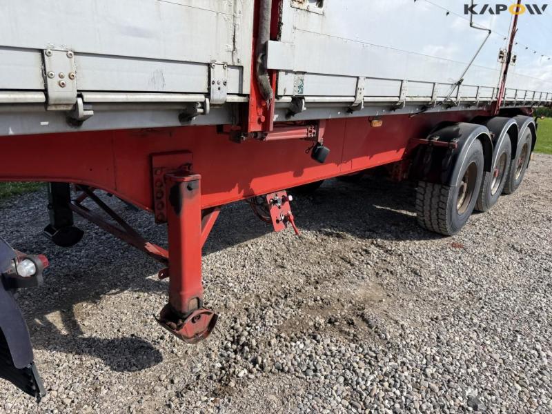 Kel-Berg tipper trailer with tarpaulin 16