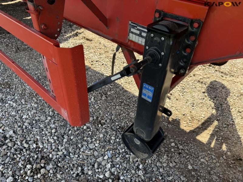 Kel-Berg tipper trailer with tarpaulin 23