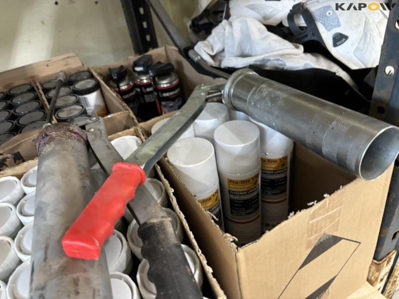 Chemicals and petrol cans 10