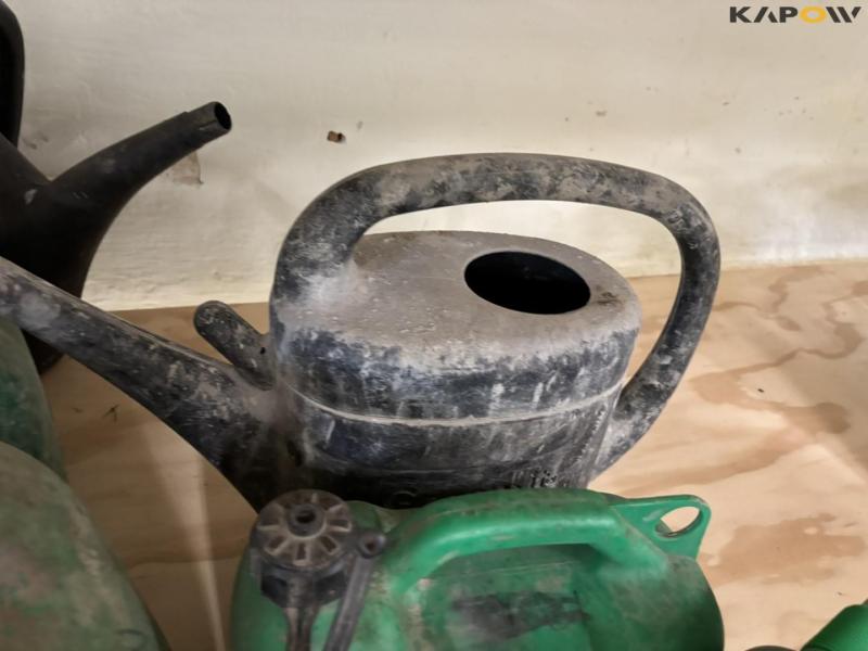 Chemicals and petrol cans 36