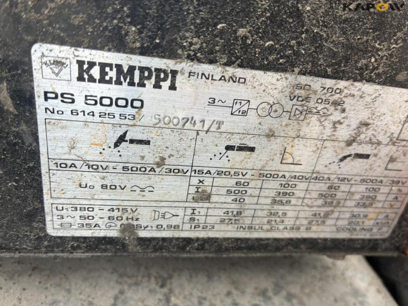 Kemppi PS 5000/ FU20 welder 8