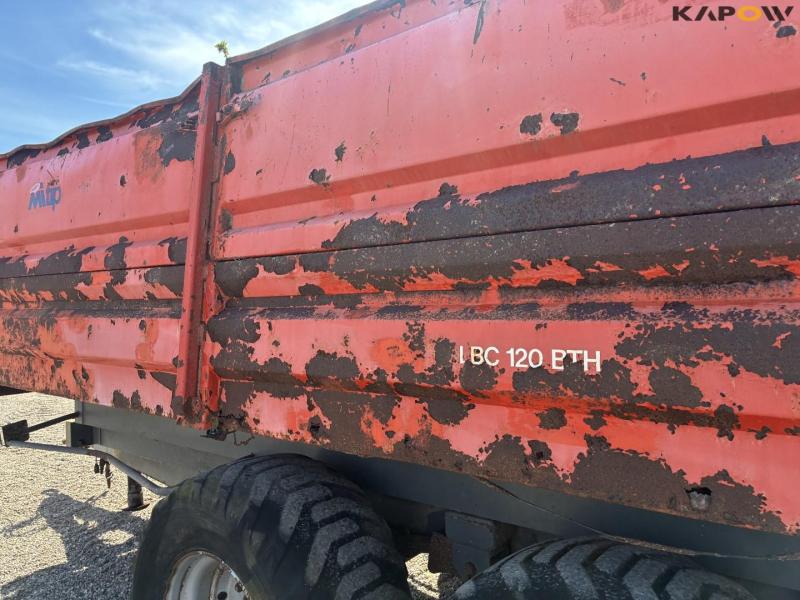 Kimadan LBC 120 BTH high tipper trailer 50