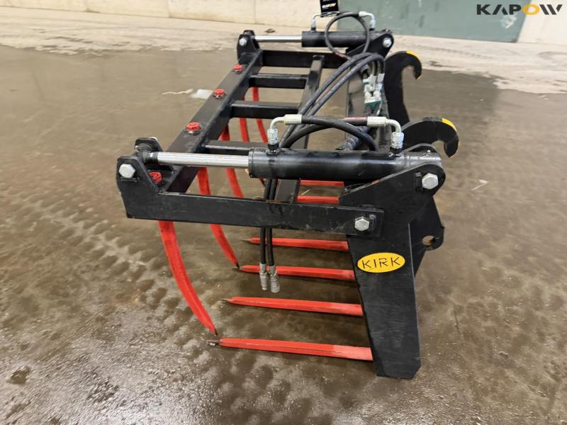 Kirk silo claw with Weiderman hitch 8