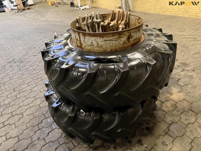 Kleber 16.9-R28 twin wheels 7