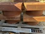Sewer grates with square fixed frame 10 pcs. 4