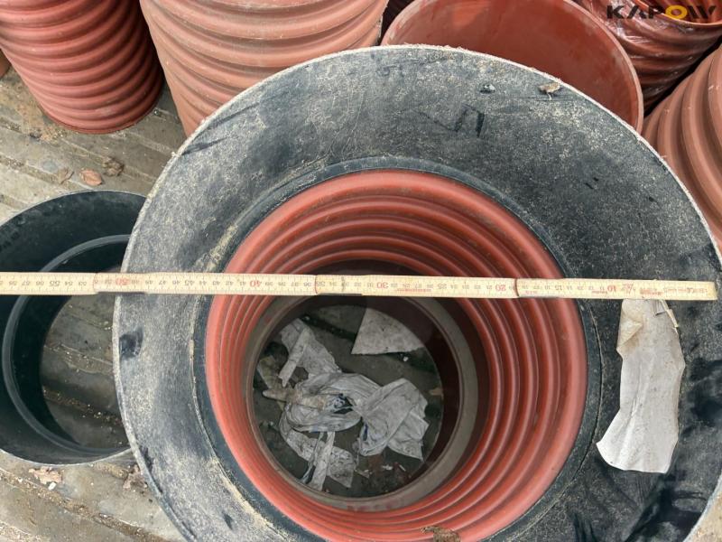 Sewer pipes, bends, sleeves and manholes 22