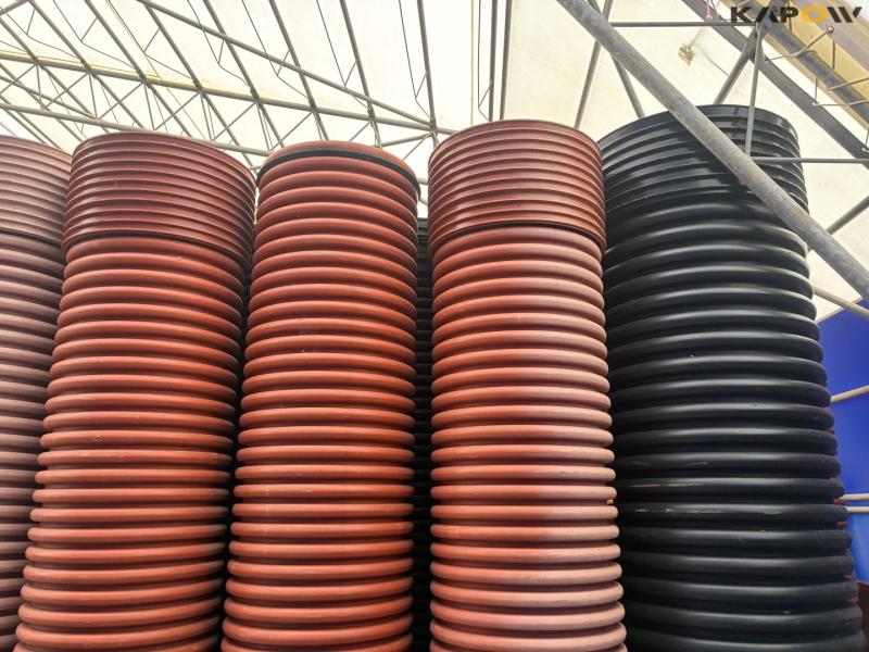 Sewer pipes, bends, sleeves and manholes 36