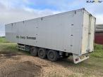 Barely 90 m3 walking floor trailer. 6