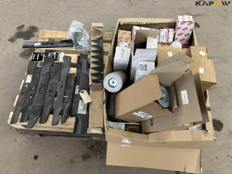 Blades and filters for garden machinery 4