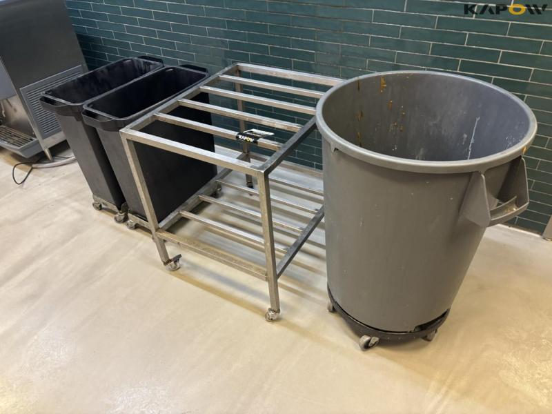 Stainless steel trolley 1