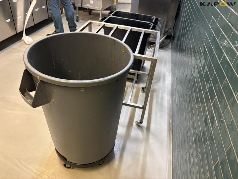 Stainless steel trolley 5