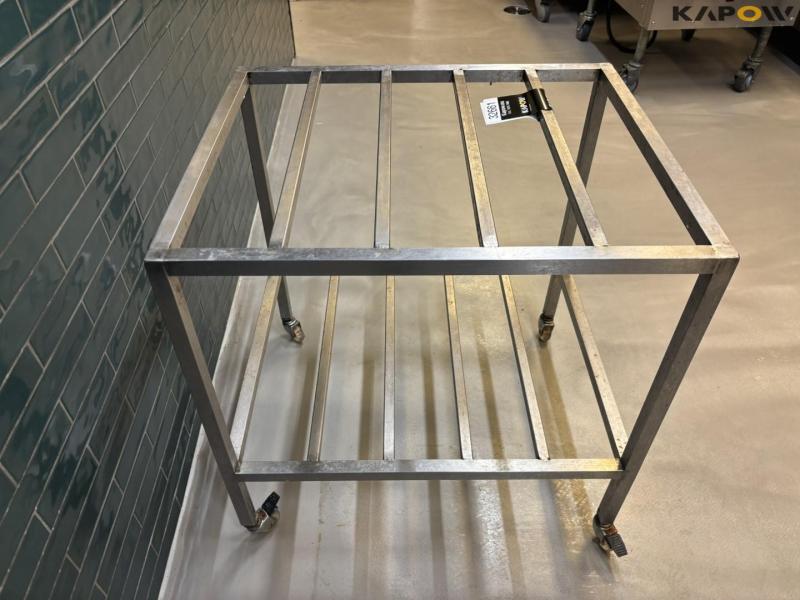 Stainless steel trolley 32