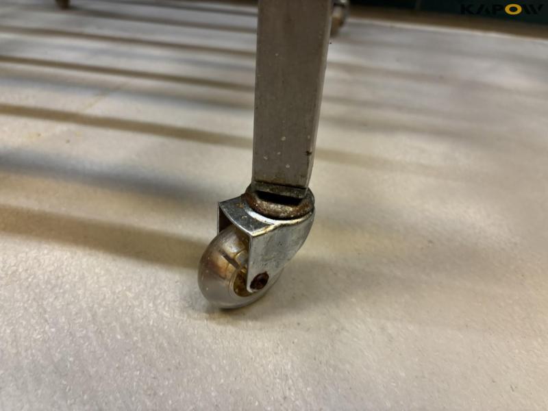 Stainless steel trolley 35