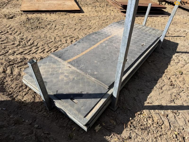 Gground protection mats 9 pcs. + holder 5