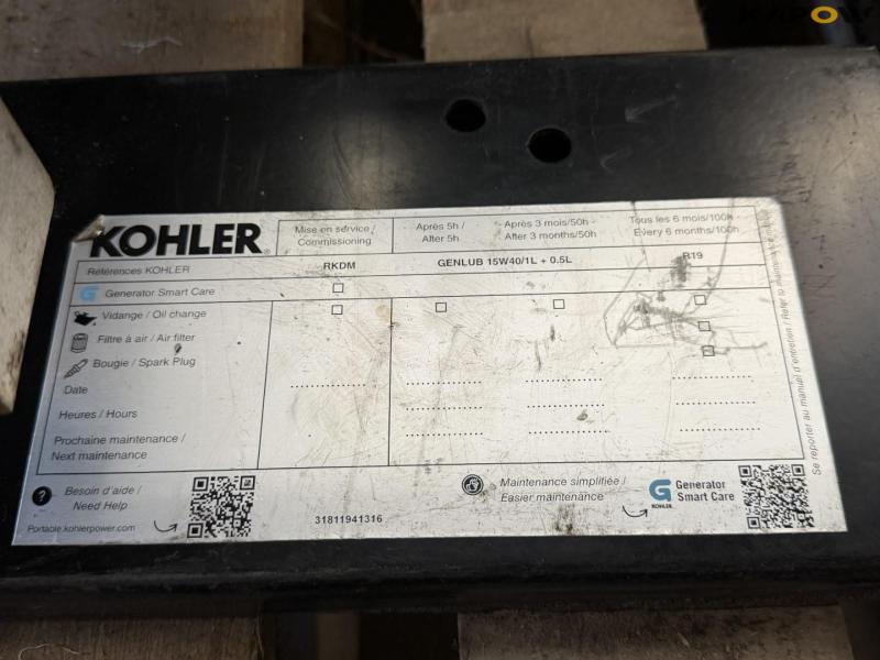 Kohler HX 7500 T generator 17