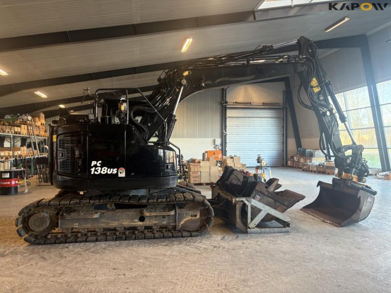 Komatsu PC 138US excavator 4
