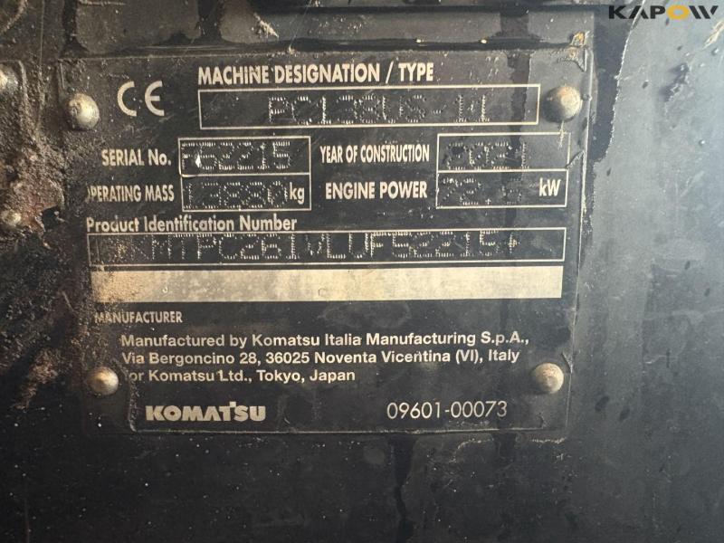 Komatsu PC 138US excavator 43
