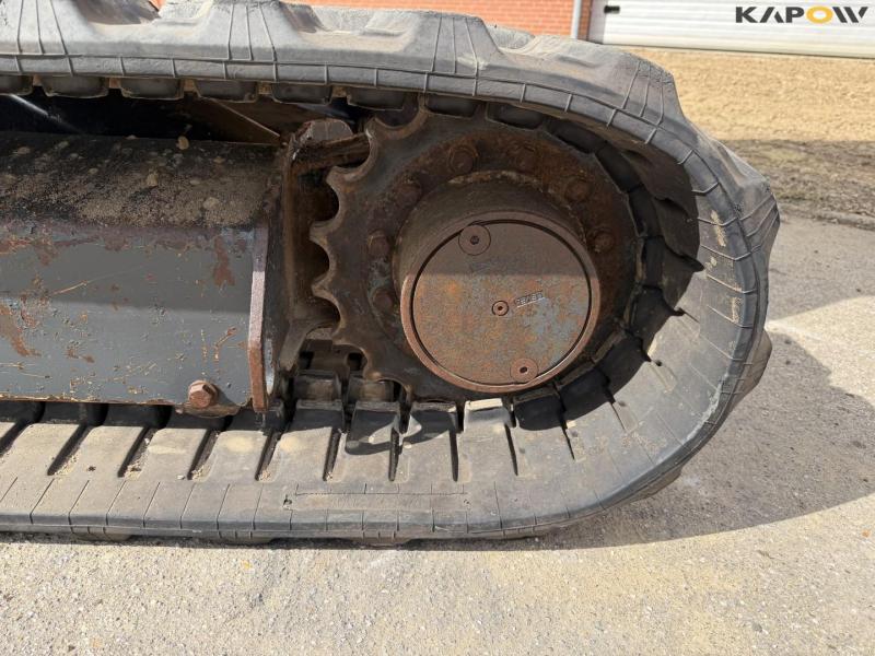 Komatsu PC55MR excavator with rotary tilt. 47