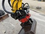 Komatsu PC55MR excavator with rotary tilt. 12
