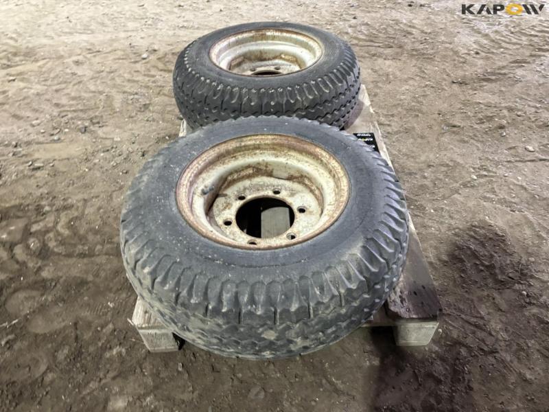 Complete wheel 10.0/75-15 3