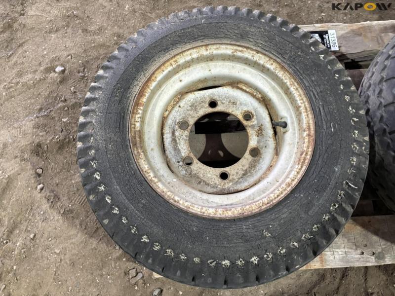 Complete wheel 10.0/75-15 6