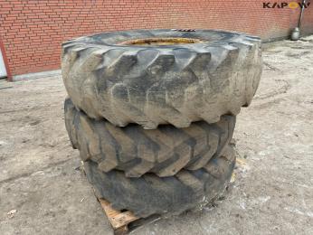 Complete wheel for wheel loader