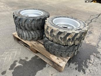 Complete wheels 27x8.50-15 for skid... 