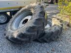 Complete wheels 380/85-R28 1