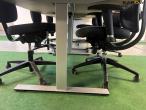 Conference table with 6 chairs and screen 13