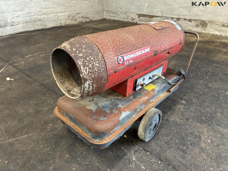 Kongskilde KA 40 oil heater fan 1