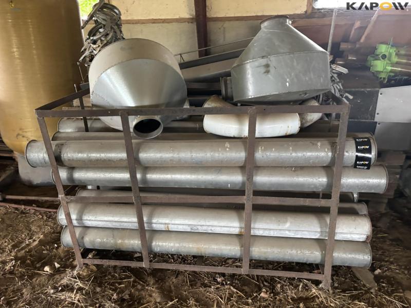 Kongskilde grain transport pipes and cyclones 2