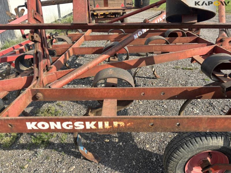Kongskilde Vibroflex 17 TDS. with spades roller after harrow 29