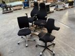 Office chairs 4 pcs. 6