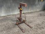 Crane forks with Hydrema hitch 3