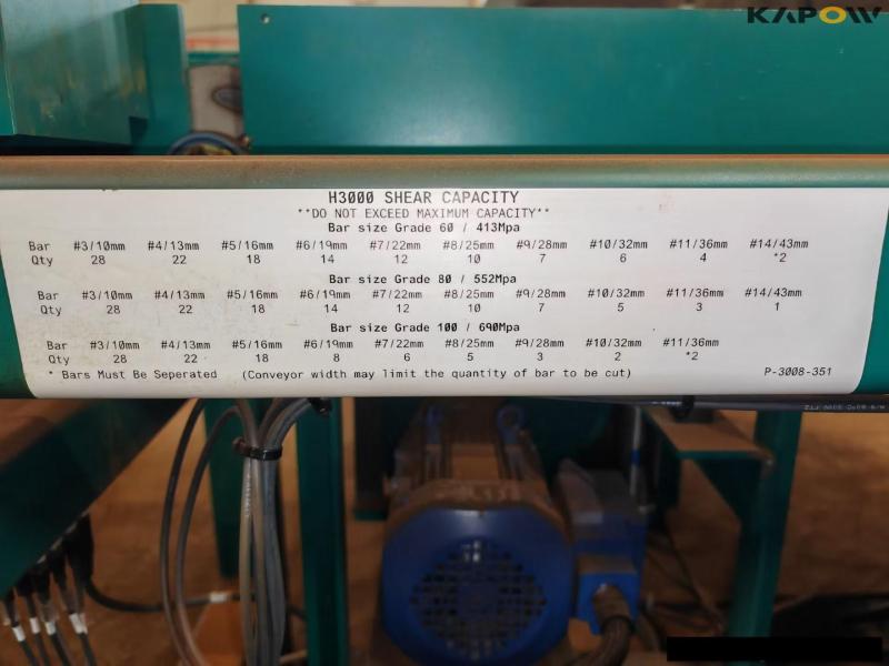 KRB H3000 industrial machine for rebar  101
