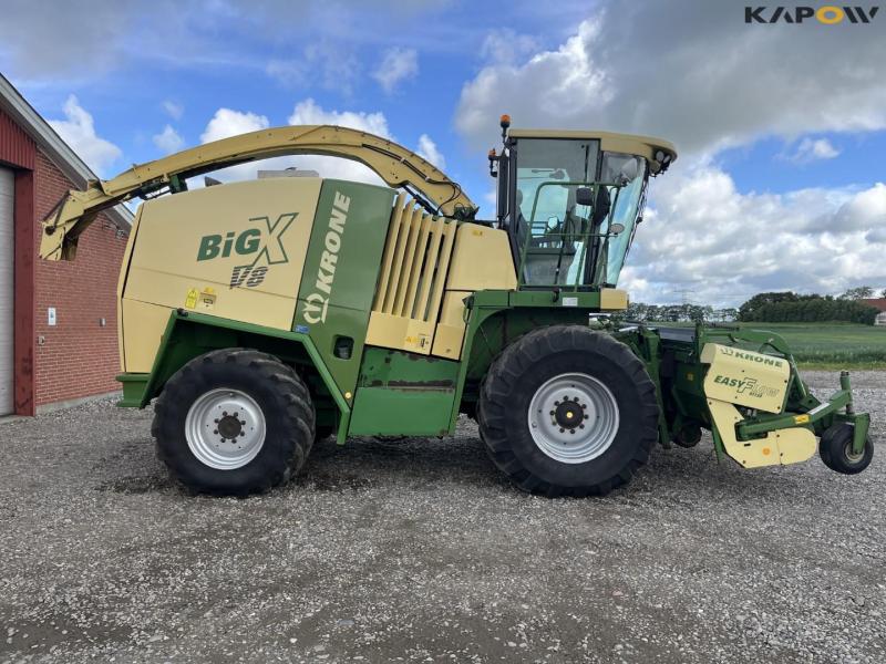 Krone Big X forager with pickup and 12 row corn header 4