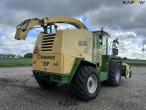 Krone Big X forager with pickup and 12 row corn header 5