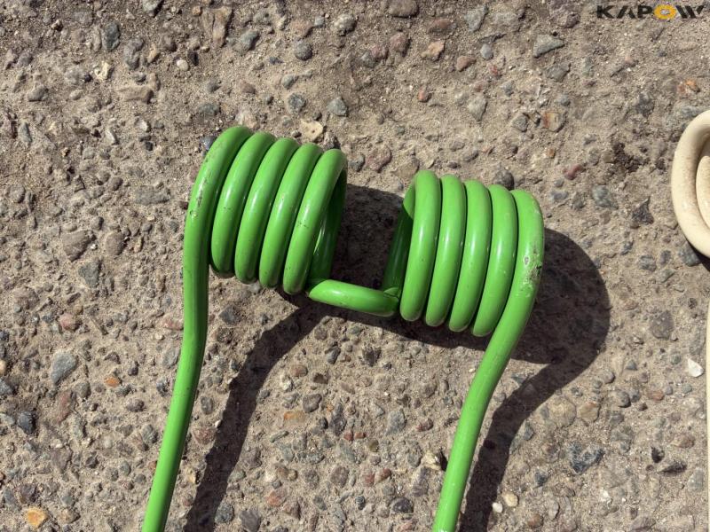 Crown rake/spreader spring 8
