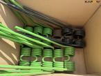 Crown rake/spreader spring 6