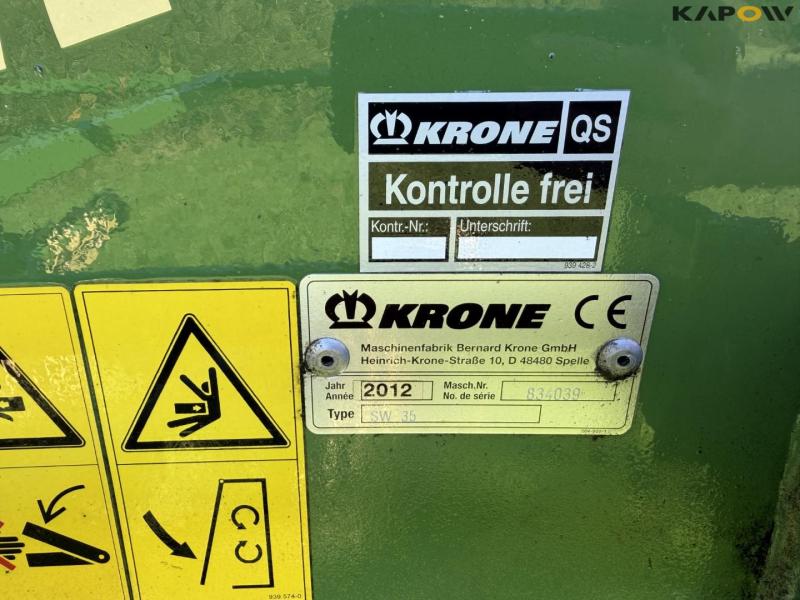 Krone Swadro 35 rake 24