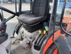 Kubota BX 2350 compact tractor with sweeper and salt spreader 24