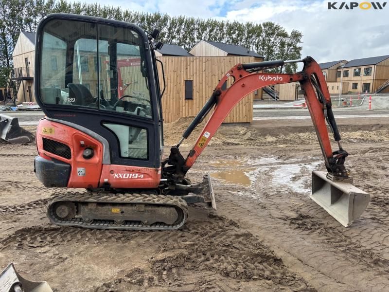 Kubota KX019-4 mini excavator 4