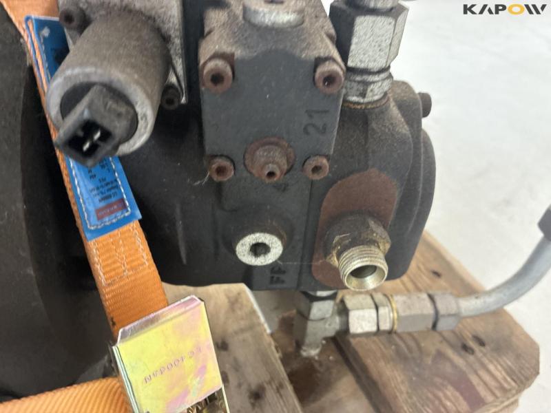 Kubota engine with cooler and hydraulic pump 24